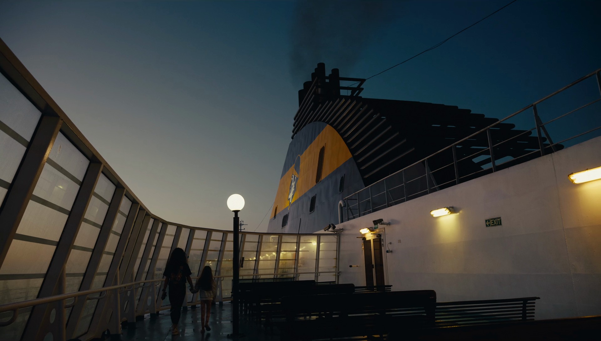 Corsica Ferries — photogramme du film
